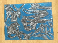 Unframed Drawing — Nistor Coița