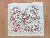 Unframed Drawing — Nistor Coița